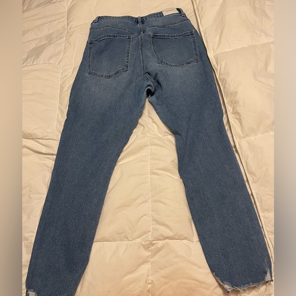 EXPRESS curvy slim super high rise jeans Size 12L - Picture 2 of 11